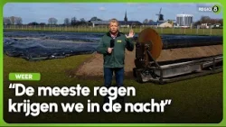 Gerrit Vossers voorspelt vanuit Vragender droge dagen en natte nachten