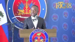 Pòt pawòl Primati a Ené Val prezante bilan travay chèf gouvènman.