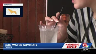 Boil water advisory issued for Algiers