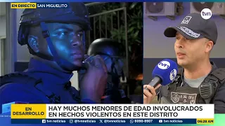 Toque de queda en San Miguelito: 49 retenidos en el balance de la primera noche