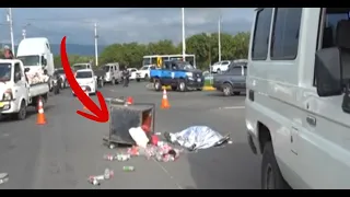 Anciano recolector muere atropellado por motociclista cuando cruzaba la vía en Ciudad Sandino