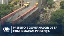 Ex-presidente Jair Bolsonaro reúne apoiadores em ato em SP