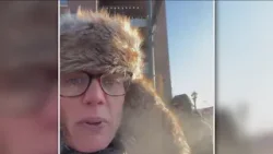 "He pushed me and then boom, my left eye starts burning" Jana gets hit reporting on Pretti shooting