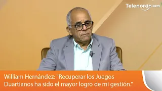 William Hernández: "Reviving the Duartian Games has been the greatest achievement of my tenure."