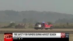 Woodbury County firefighters urge farmers to keep equipment handy during harvest after weekend fi...