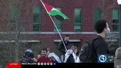 Pro-Palestinian protest continues at UConn