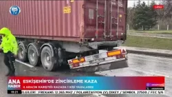 Eskişehir’de zincirleme kaza