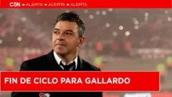 GALLARDO se va de RIVER: dirigirá su último partido este jueves ante BANFIELD