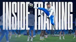 TRAINING before MANCHESTER CITY away in the CHAMPIONS LEAGUE! | Real Madrid