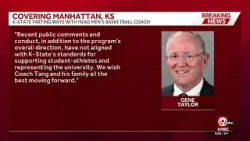Kansas State fires Jerome Tang, cites program direction and conduct concerns