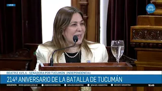 SENATOR BEATRIZ AVILA – 214TH ANNIVERSARY OF THE BATTLE OF TUCUMÁN 09/28/26