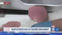 Kenny is getting ready for St. Patrick's Day