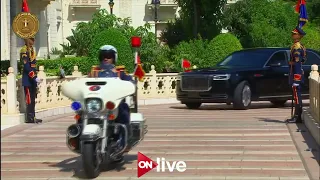 المدفعية تطلق 21 طلقة ترحيبا بزيارة الرئيس الصيني إلى مصر