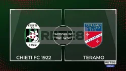 Serie D Chieti -Teramo in diretta su Rete8 - Gli impegni delle altre abruzzesi Serie D Chieti -Teramo in diretta su Rete8 - Gli impegni delle altre abruzzesi