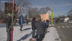 East Lyme tenants' union rally against management