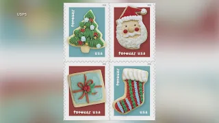 USPS reveals Christmas Cookie Forever Stamps for 2026