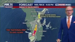 Orlando Weather Forecast: High wildfire threat this week in Florida, tracking fires