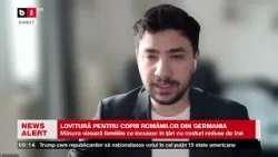 LOVITURĂ PENTRU COPIII ROMÂNILOR DIN GERMANIA. T.D. ANCUȚA, SPECIALIST ÎN SPAȚIUL GERMAN, CU DETALI