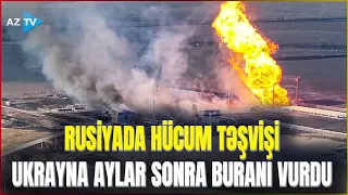 TƏCİLİ! Rusiyadakı ATOM ELEKTRİK STANSİYASINA ZƏRBƏ: Kurskda nə baş verir?