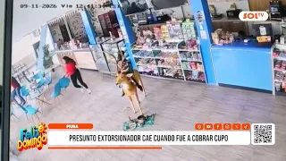 Piura: Alleged extortionist captured while collecting payoff