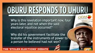 Oburu demands answers from Uhuru over 2022 election claim