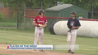 Elmira Pioneer Caleb Delaney named PGCBL West Player of Week