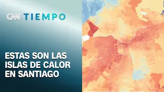 Plataforma "Aura" detecta islas de calor y emisiones de CO2 por zonas en Santiago