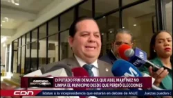 Diputado PRM denuncia que Abel Martínez no limpia el municipio desde que perdió elecciones