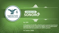 Comunicado Sonoro No. 009 / 2026