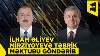 Prezident İlham Əliyev özbəkistanlı həmkarı Şavkat Mirziyoyevi təbrik edib