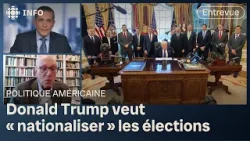 Les républicains devraient « prendre le contrôle » de l’élection, dit Donald Trump | Sur le terrain
