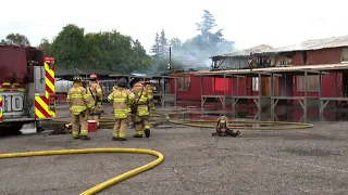 Fire causes significant damage at Sacramento's Folsom Boulevard Flea Market