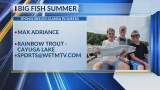 Big Fish Summer – Max Adriance’s Rainbow Trout on Cayuga Lake