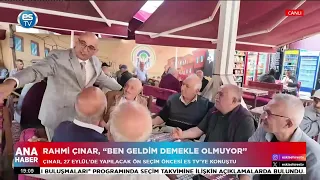Rahmi Çınar: “Ben geldim demekle olmuyor”