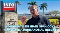 Monumento en Miami Opa-locka rinde homenaje a Hermanos al Rescate