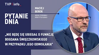 Berek responds to the President: "The documents are publicly available" | QUESTION OF THE DAY