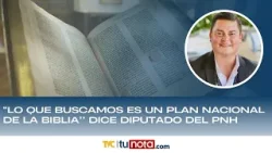 Diputado Arnold Burgos asegura que se busca un plan nacional relacionado a la lectura de La Biblia