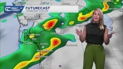 Showers during Thursday commute as strong cold front to move through Florida's Gulf Coast