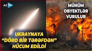 Ukrayna-Moldova sərhədində GƏRGİN ANLAR: Keçid məntəqəsinə hava zərbəsi endirildi, partlayışlar oldu
