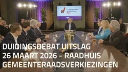 LIVE: Duidingsdebat Gemeenteraadsverkiezingen Aalsmeer 2026