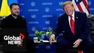 "I think they're going to make a deal": Trump says he and Zelenskyy working on Ukraine war solution