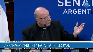 FATHER PABLO SYLVESTER – 214TH ANNIVERSARY OF THE BATTLE OF TUCUMÁN 09-26-28