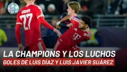 GOALS by Luis Díaz and Luis Javier Suárez in Champions League TODAY | Matchday Summary