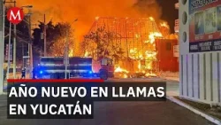 Incendios marcan el inicio del 2026 en Mérida y Kanasín