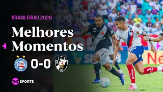 BAHIA E VASCO TEM QUATRO GOLS ANULADOS E NÃO SAEM DO ZERO | BAHIA 0 X 0 VASCO