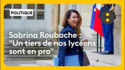 Sabrina Roubache, ministre déléguée chargée de l'Enseignement, est l'invitée de "Tout est politique"