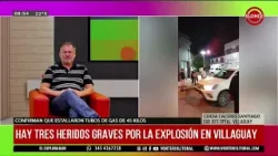 Hay tres heridos graves por la explosión en Villaguay-ELONCE-28/03/2026