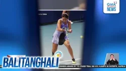 Phl tennis player Alex Eala, pasok sa round of 16 ng WTA 125 Phl Women's Open | Balitanghali