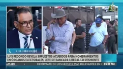 Luis Redondo revela supuestos acuerdos para cargos en órganos electorales; Mario Segura lo desmiente