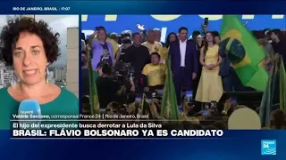 Informe desde Río de Janeiro: Flávio Bolsonaro oficializa su candidatura para las presidenciales